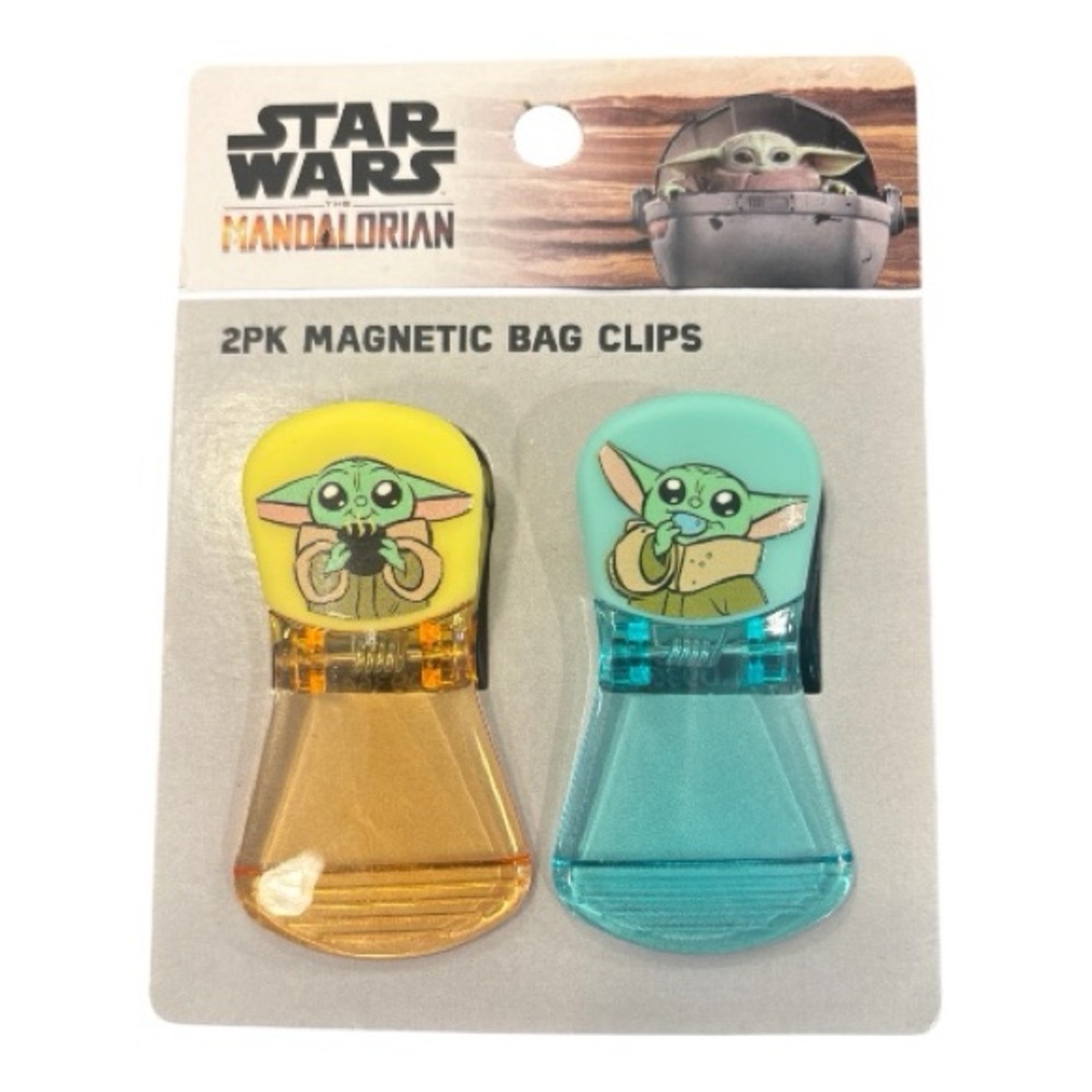 Star Wars Teal and Orange Magnetic Bag Clips 2pk
